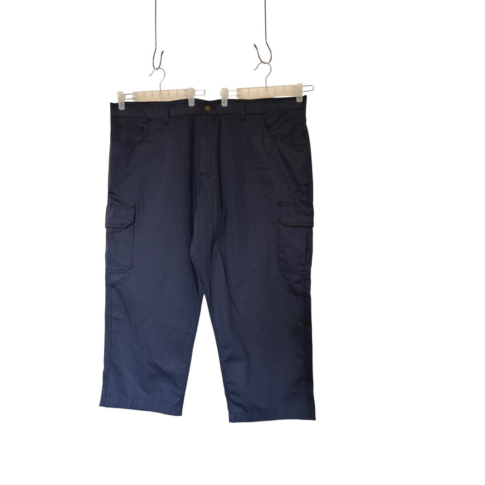 LAPCO FR Navy Blue Flame Resistant Cargo Work Pants NFPA 2112 CAT 2 48x28